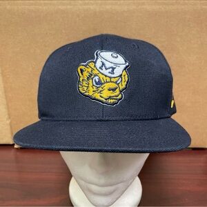 Michigan Wolverines Youth Snapback Alt Logo Hat Cap Adjustable